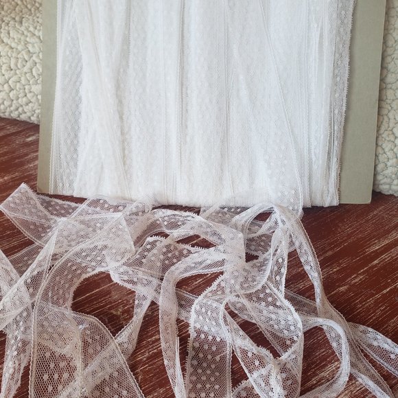 Vintage Lace Trim - Dotted Swiss 1" x 10 Yards - Picture 3 of 7
